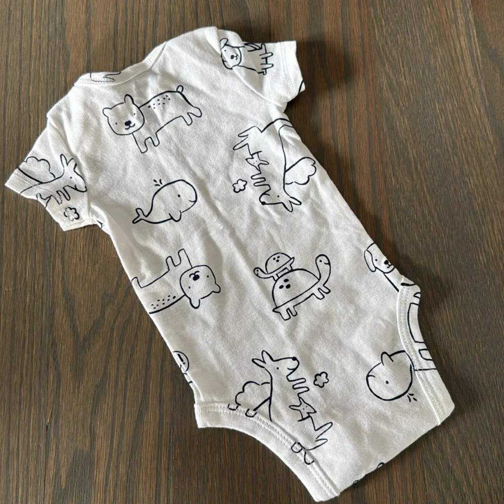Carter's Navy  3-Piece Animals Little Jacket Set- NB - Picture 8 of 10
